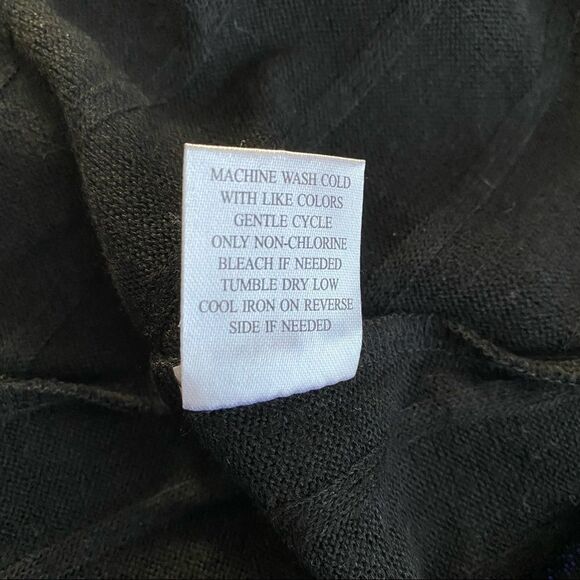 NWT Almost Famous Plus Size Comfy Ribbed & Ruched Dress or Tunic, Black, Size 2X - Picture 8 of 11